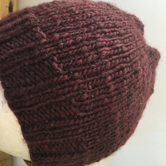 Ptarmigan Crafts wool winter hat slouch beanie MED - Picture 3 of 4